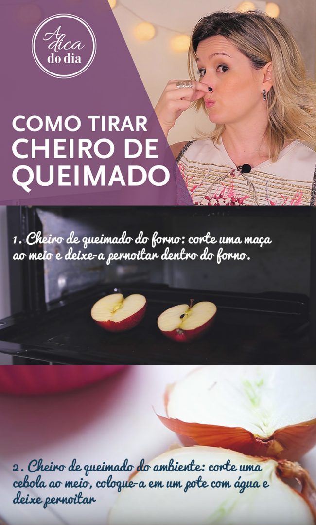 APRENDA COMO TIRAR CHEIRO DE QUEIMADO DA CASA